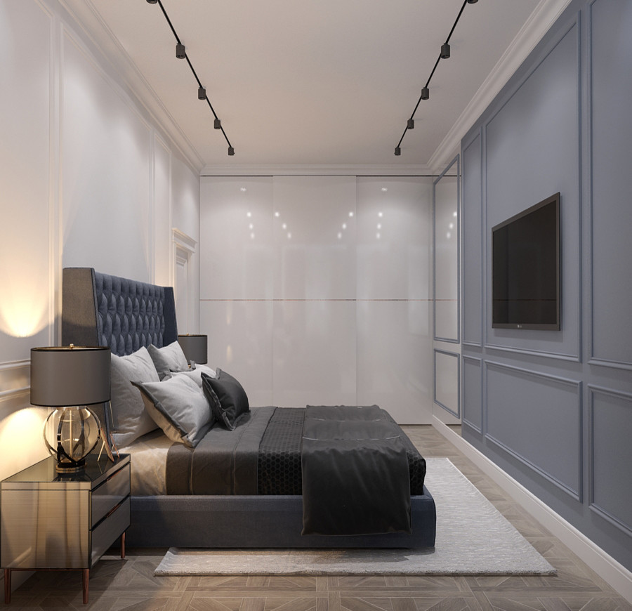 Проект квартиры в стиле неоклассика