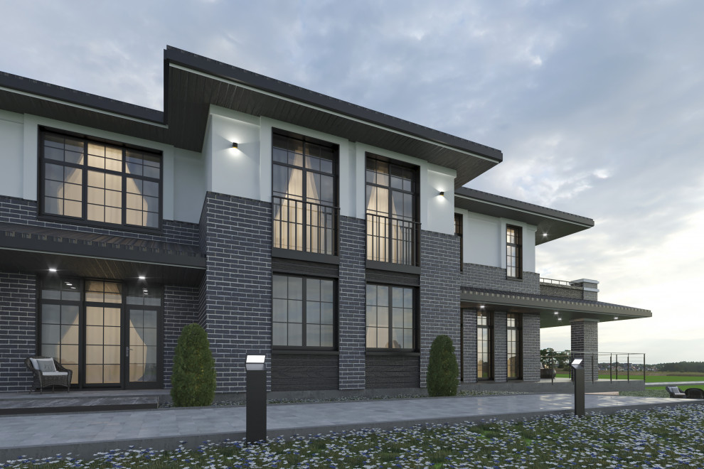 ИНДИВИДУАЛЬНЫЙ ЖИЛОЙ ДОМ Проект создан: 06/2018 Общая площадь: 272,35 м2