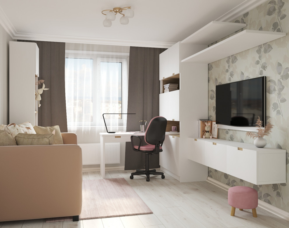 Квартира со вкусом для семьи из 3-х человек