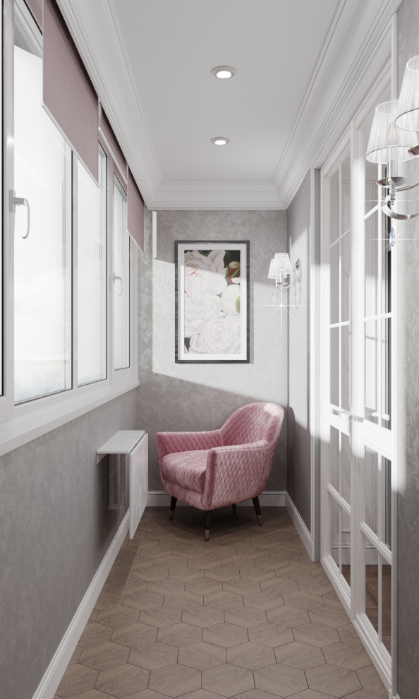 Проект квартиры в стиле современная классика