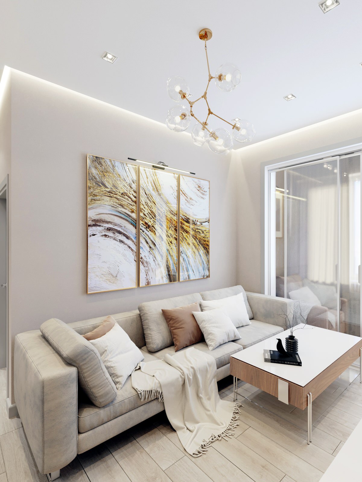 Дизайн-проект квартиры 87 м2