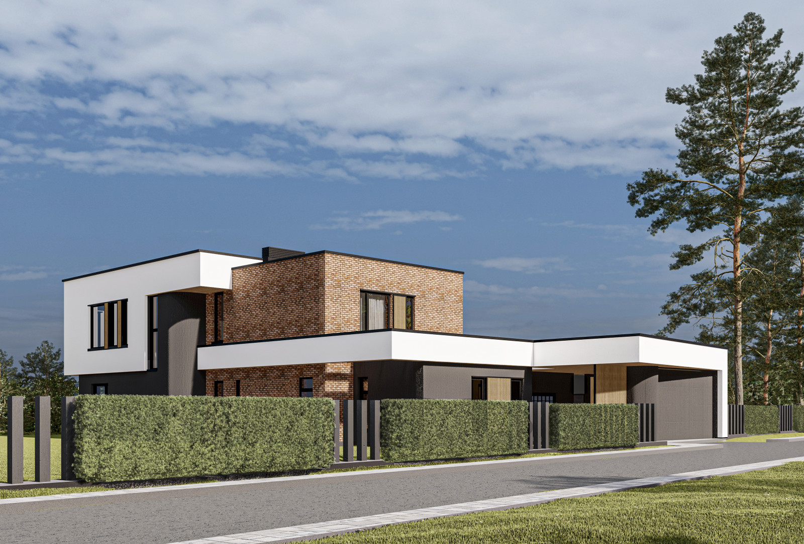 Дом в современном стиле