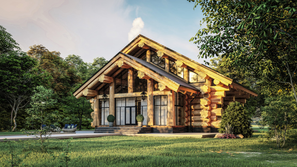 Дом из кедра «Аккем»