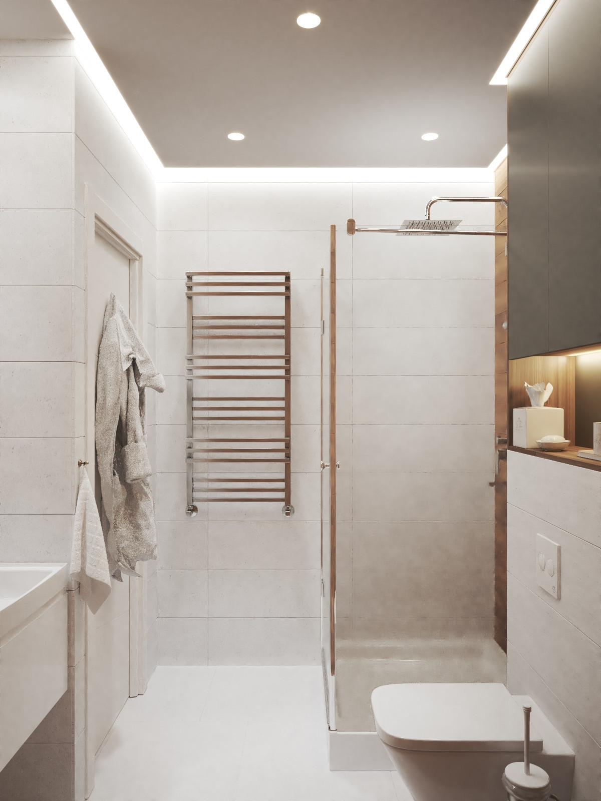 Трехкомнатная квартира №2 / Чебоксары / 2020 год