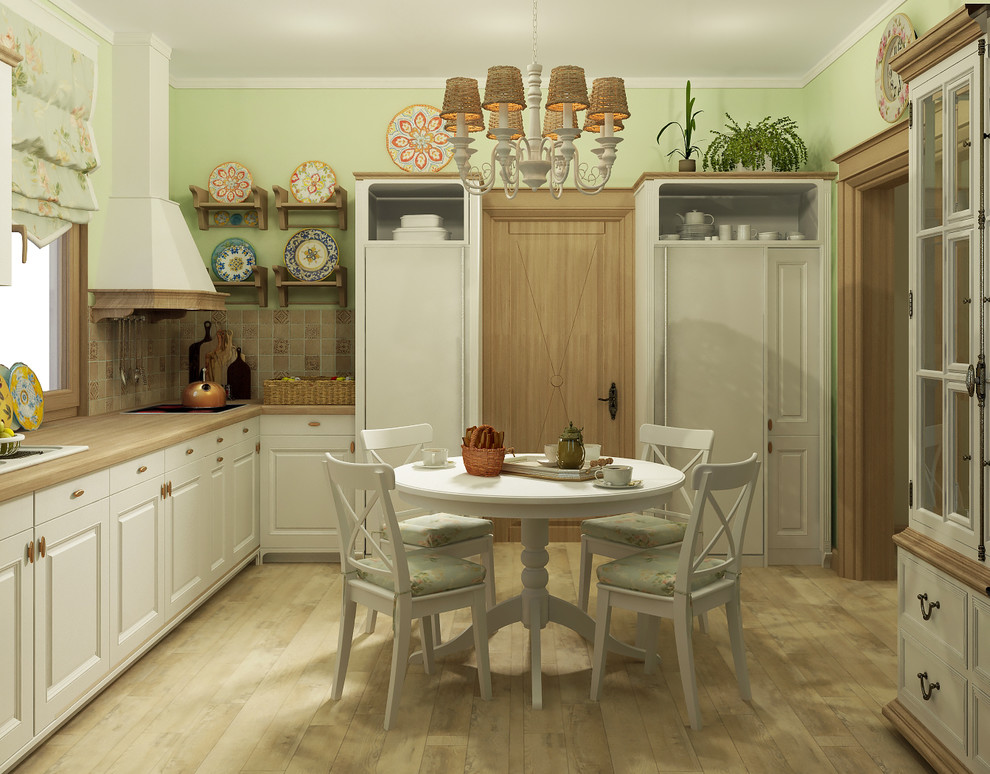 Кухня в загородном доме