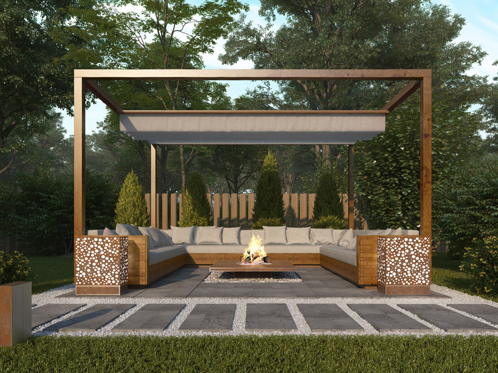 Современный загородный дом