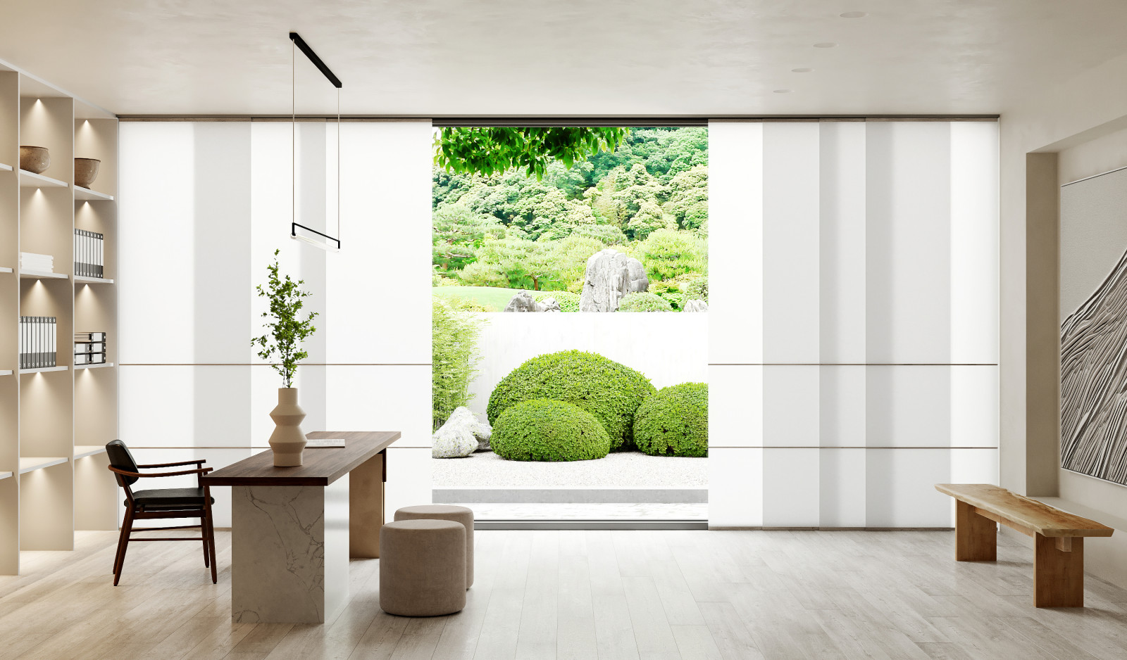 Дом в стиле ваби-саби