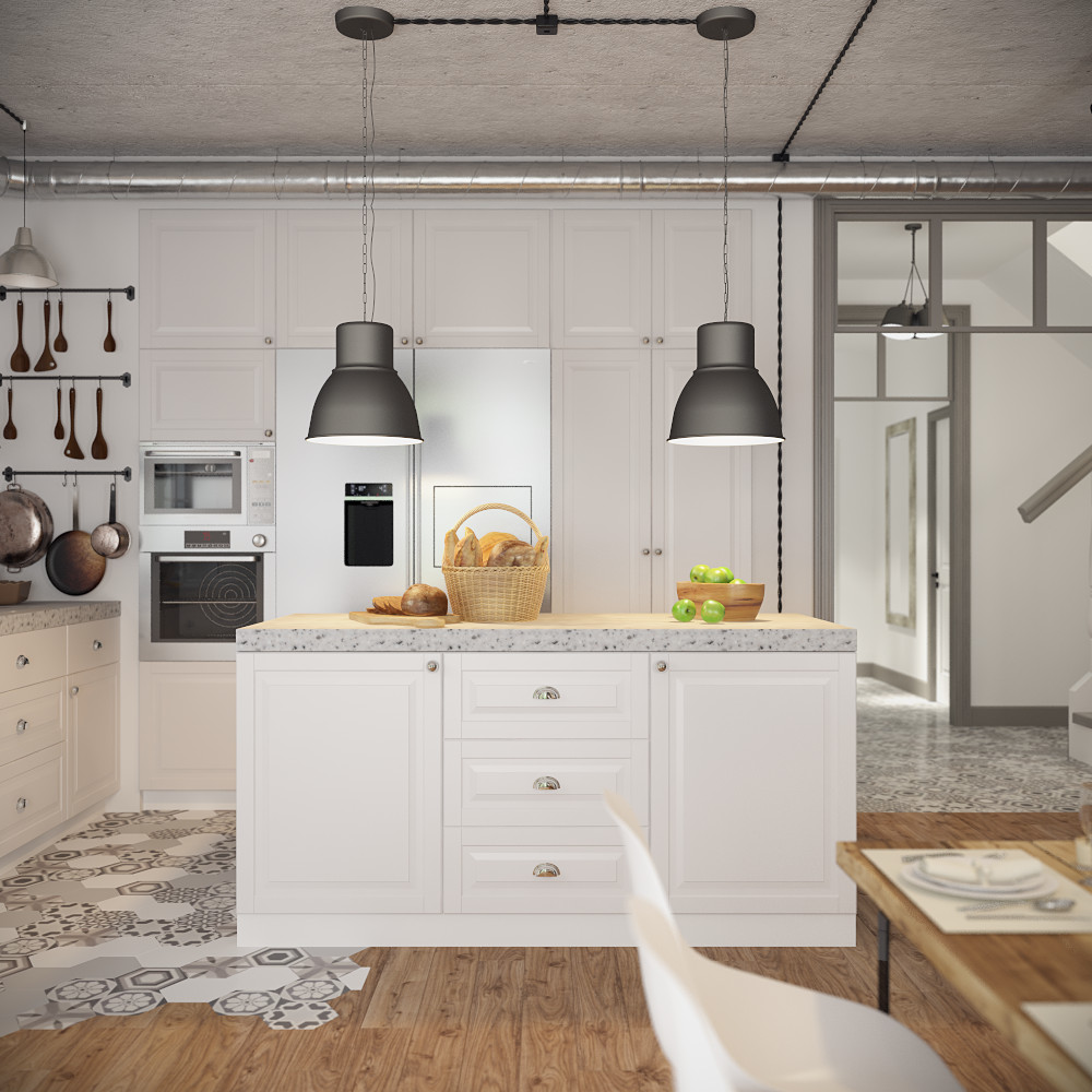 Дом в стиле лофт