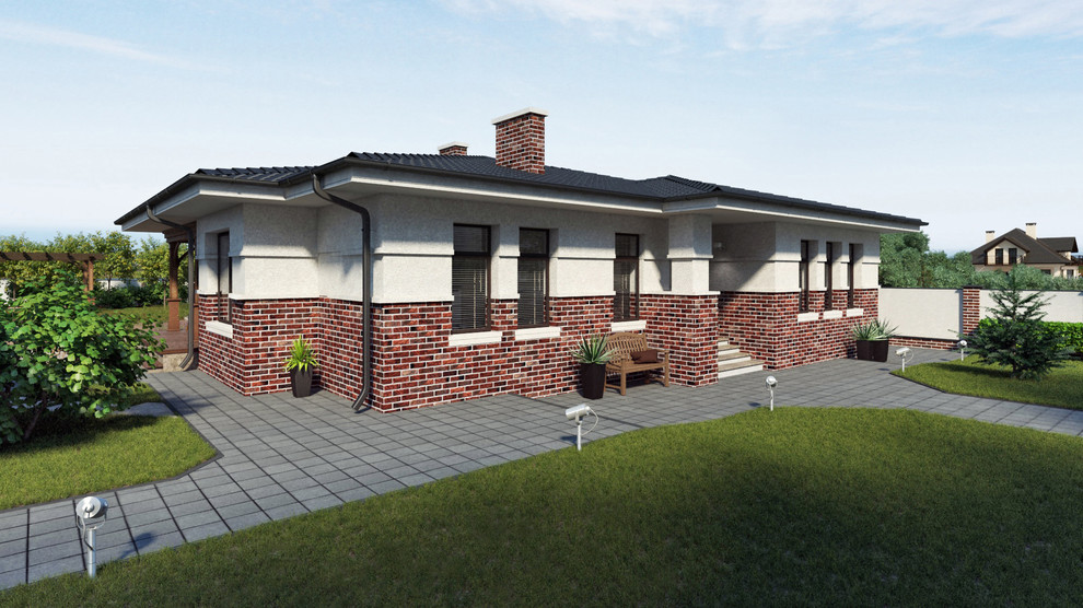 Одноэтажный загородный дом в пос. Новосадовый, г. Белгород