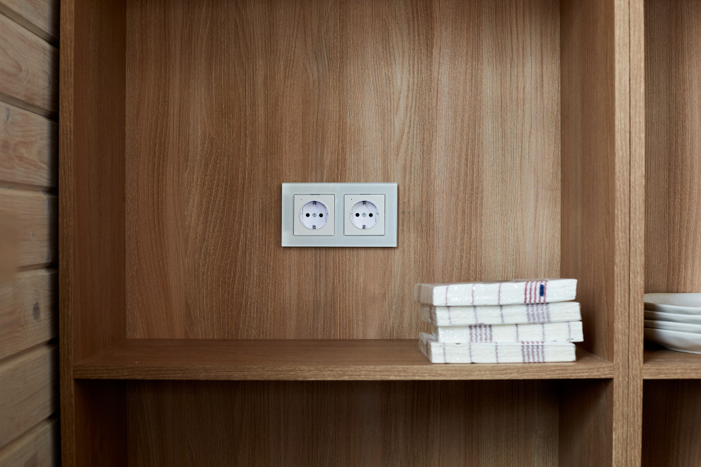 Werkel в новом проекте Рыкова Анастасия (Гостиная в стиле глокал)