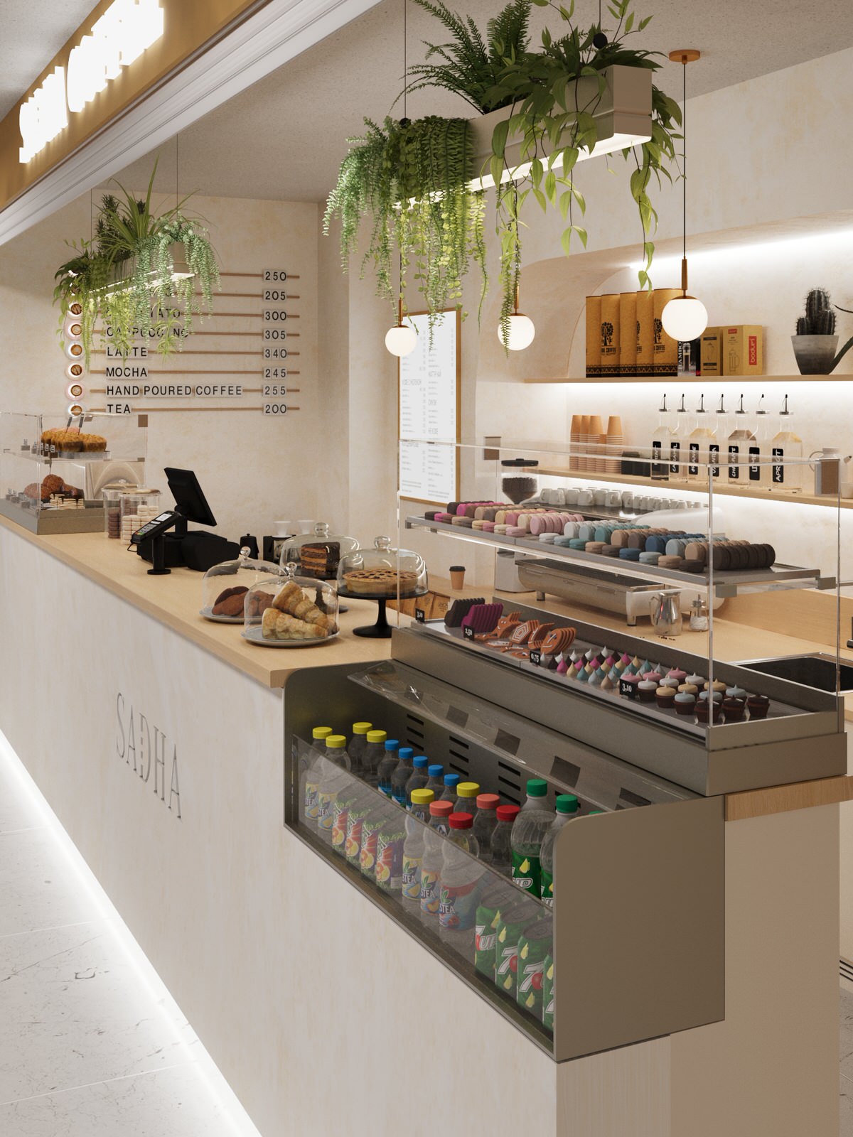 Проект кофейня "Sadha Coffeе", 2023