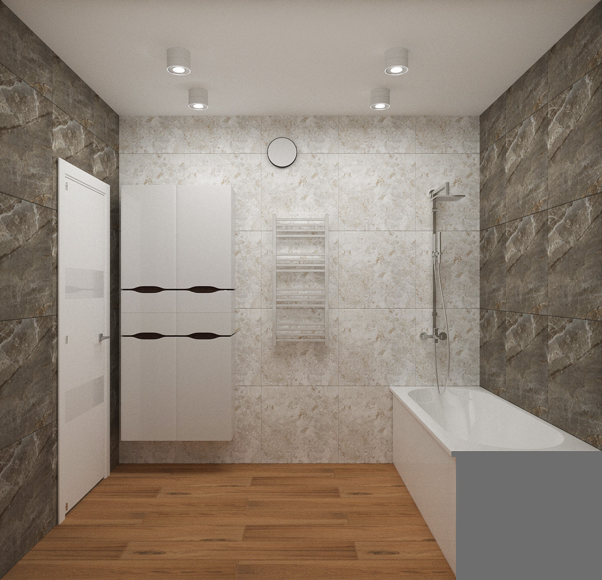 Таунхаус в сером