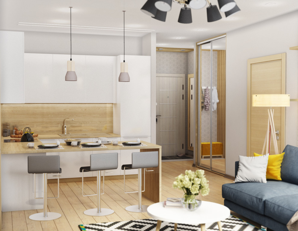 Двушка из трешки квартира в ЖК "Краски жизни"