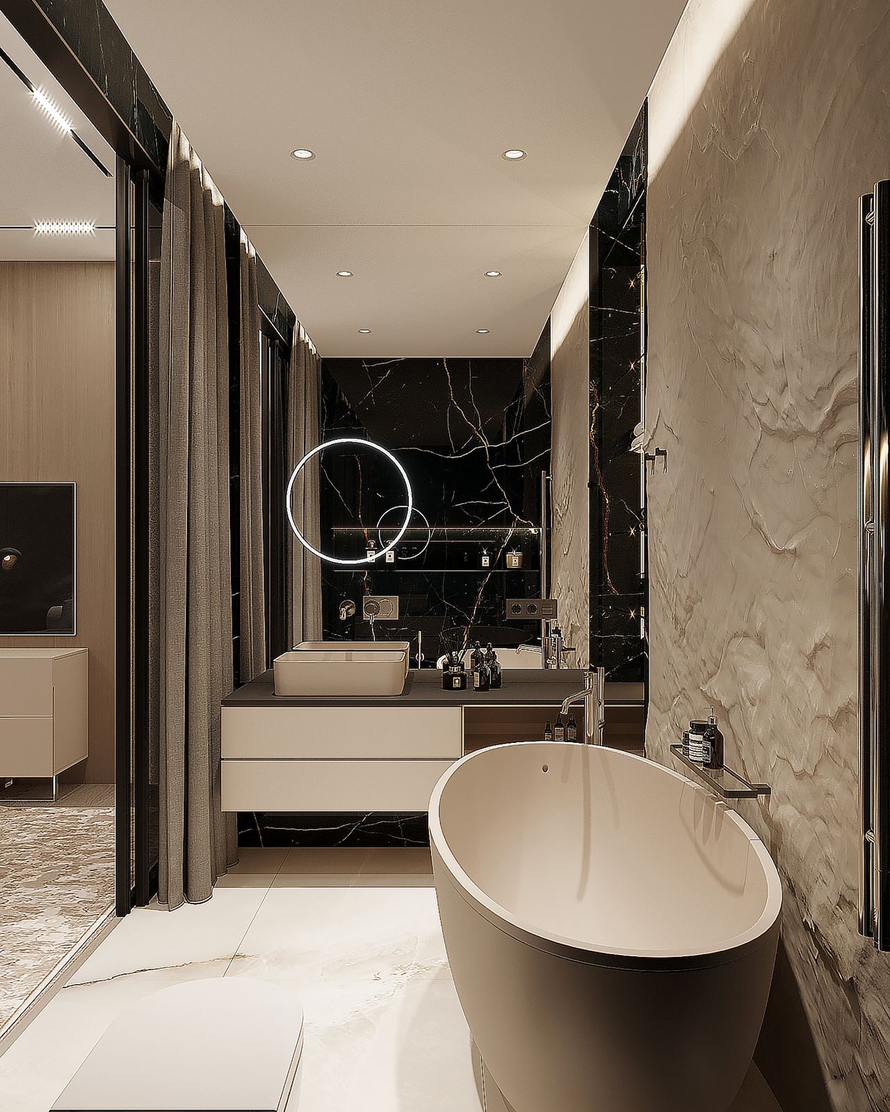 Сан.узел при мастер-спальне