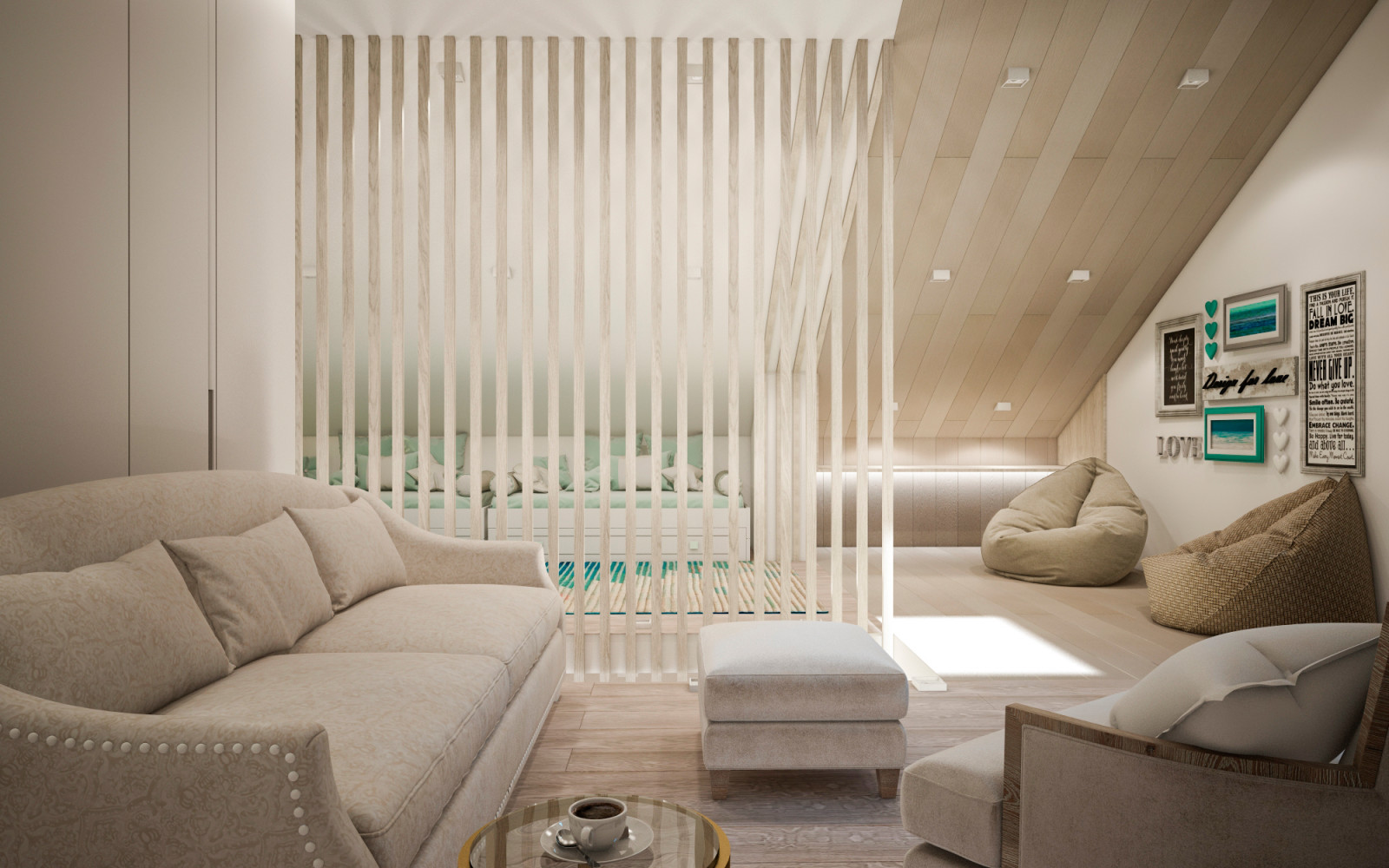 Обложка проекта: Интерьер загородного дома "Весенняя"