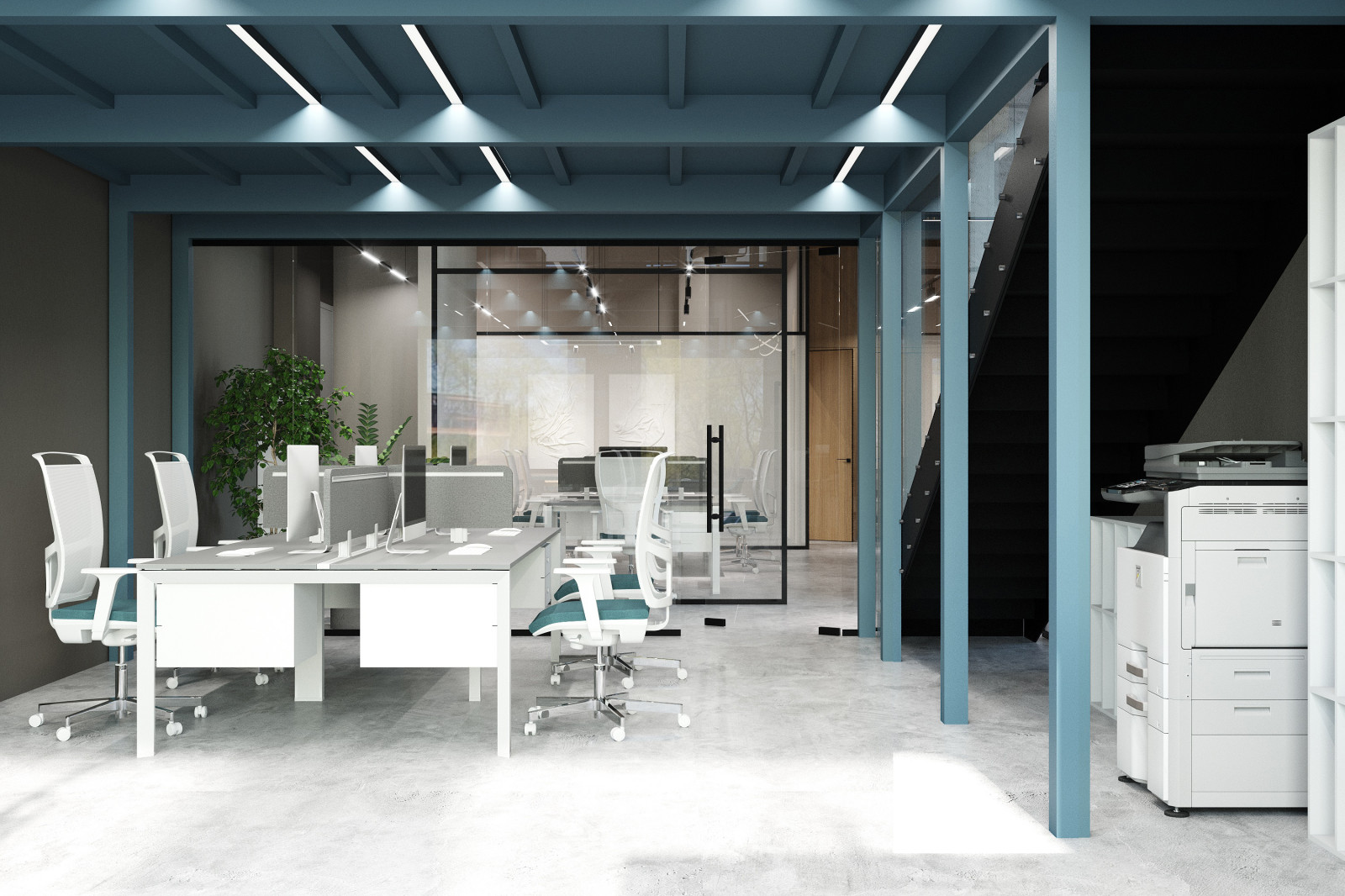 Офис Компании в Сити квартале "Инские холмы"