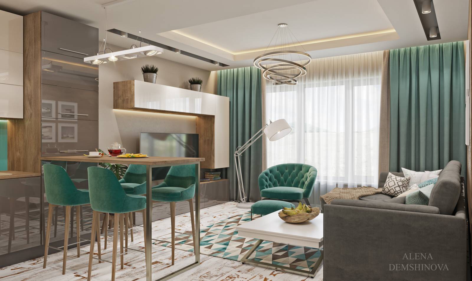 Обложка проекта: Квартира для семья из 4 человек