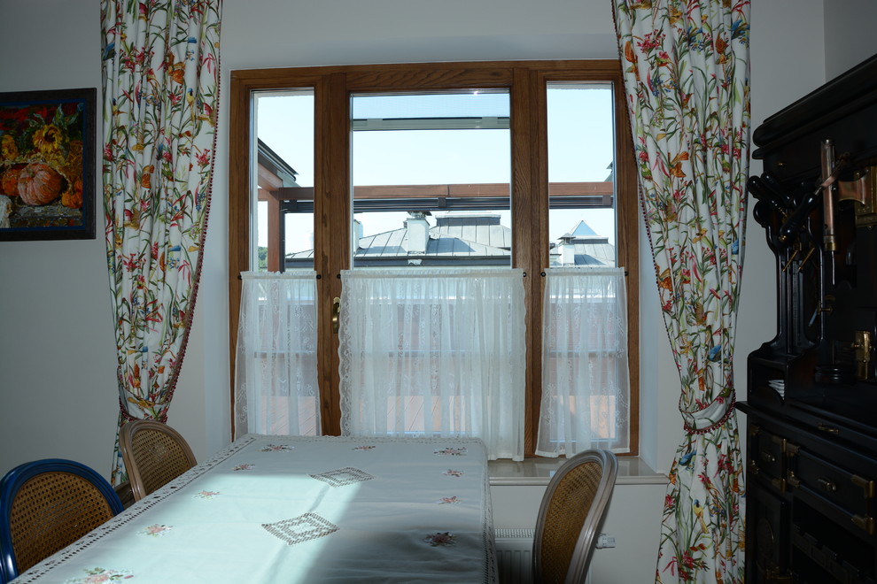 Таунхаус на Береговой (дерево-алюминиевые окна)