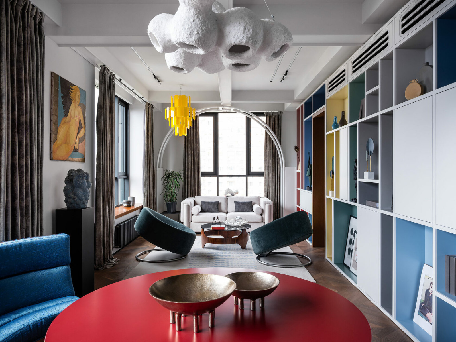 Барометр: гостиные — 16 ярких летних проектов 2022