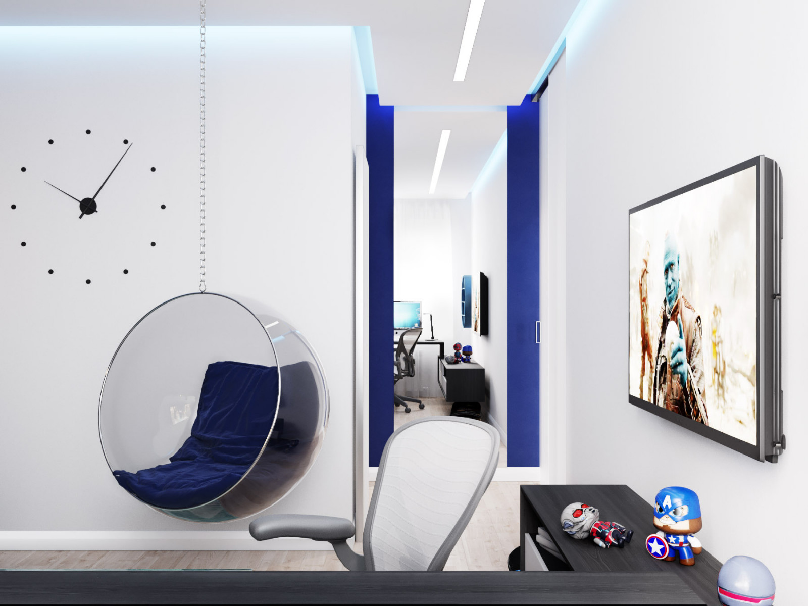 Современная комната для школьника