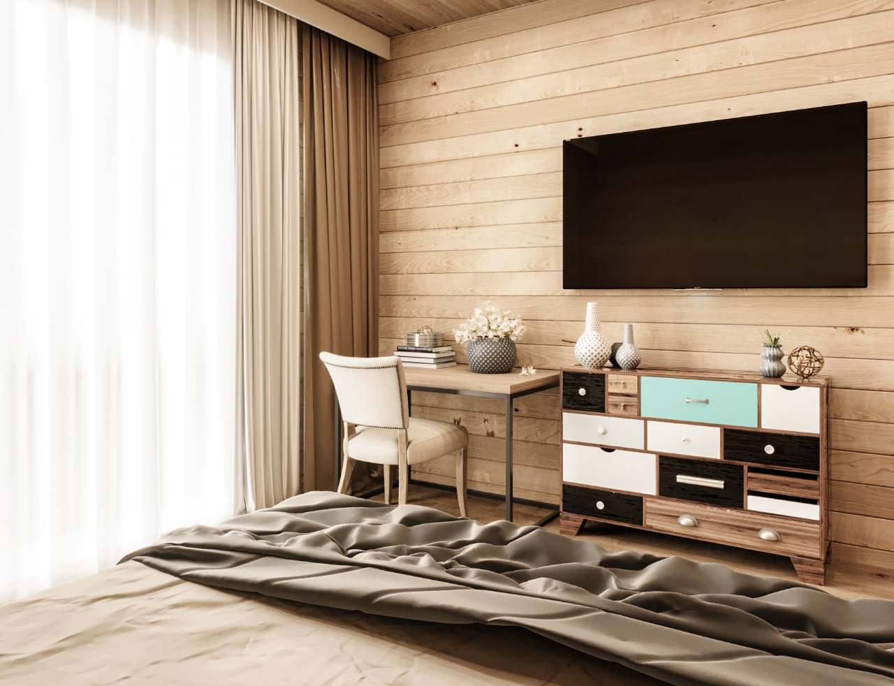 Мужская спальня