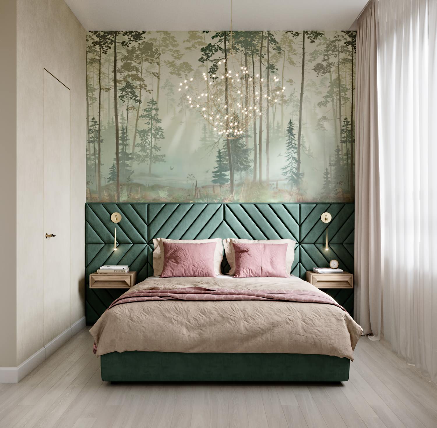 Обложка проекта: Квартира "Пейзаж в Горах"