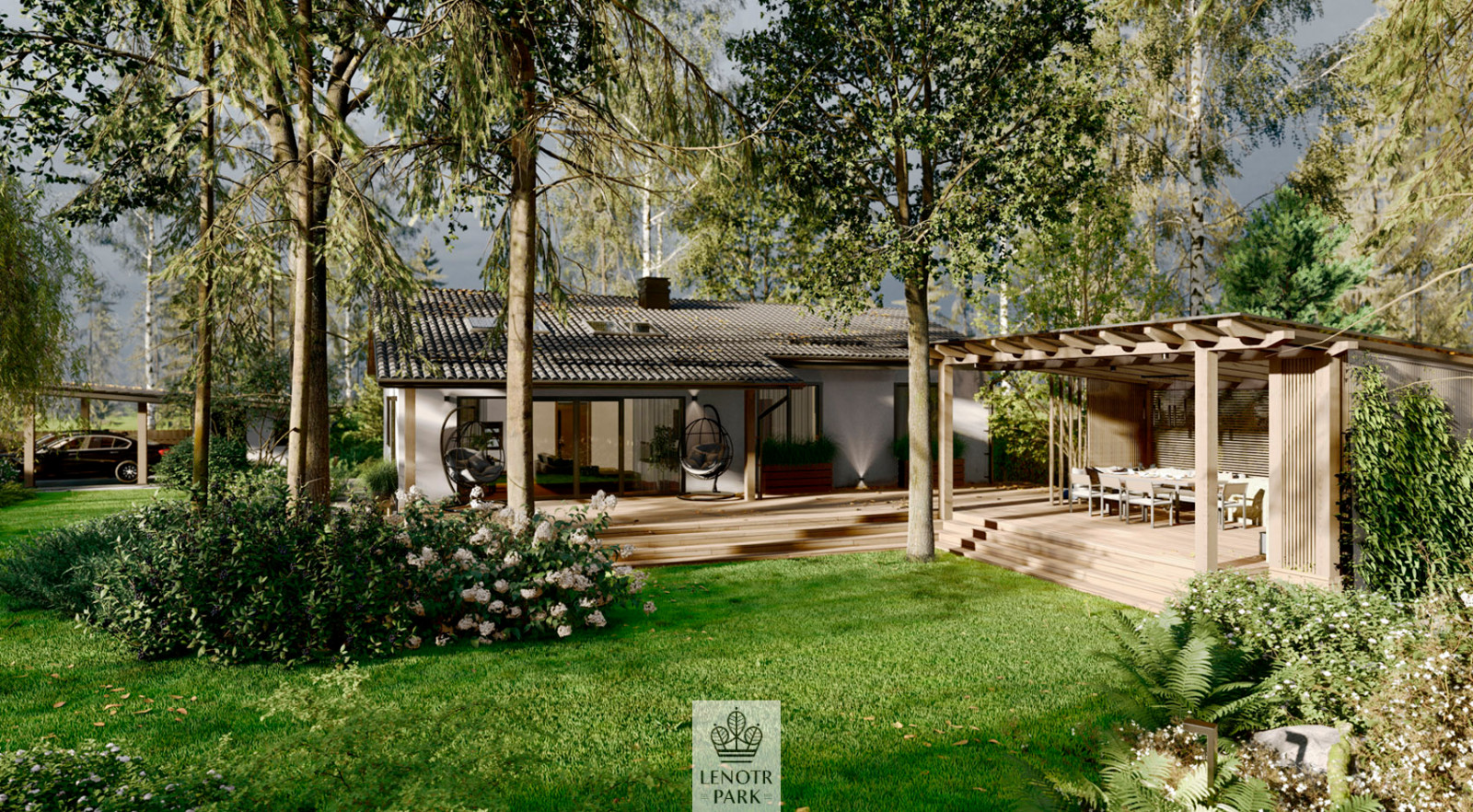 Обложка проекта: Лесные дачи