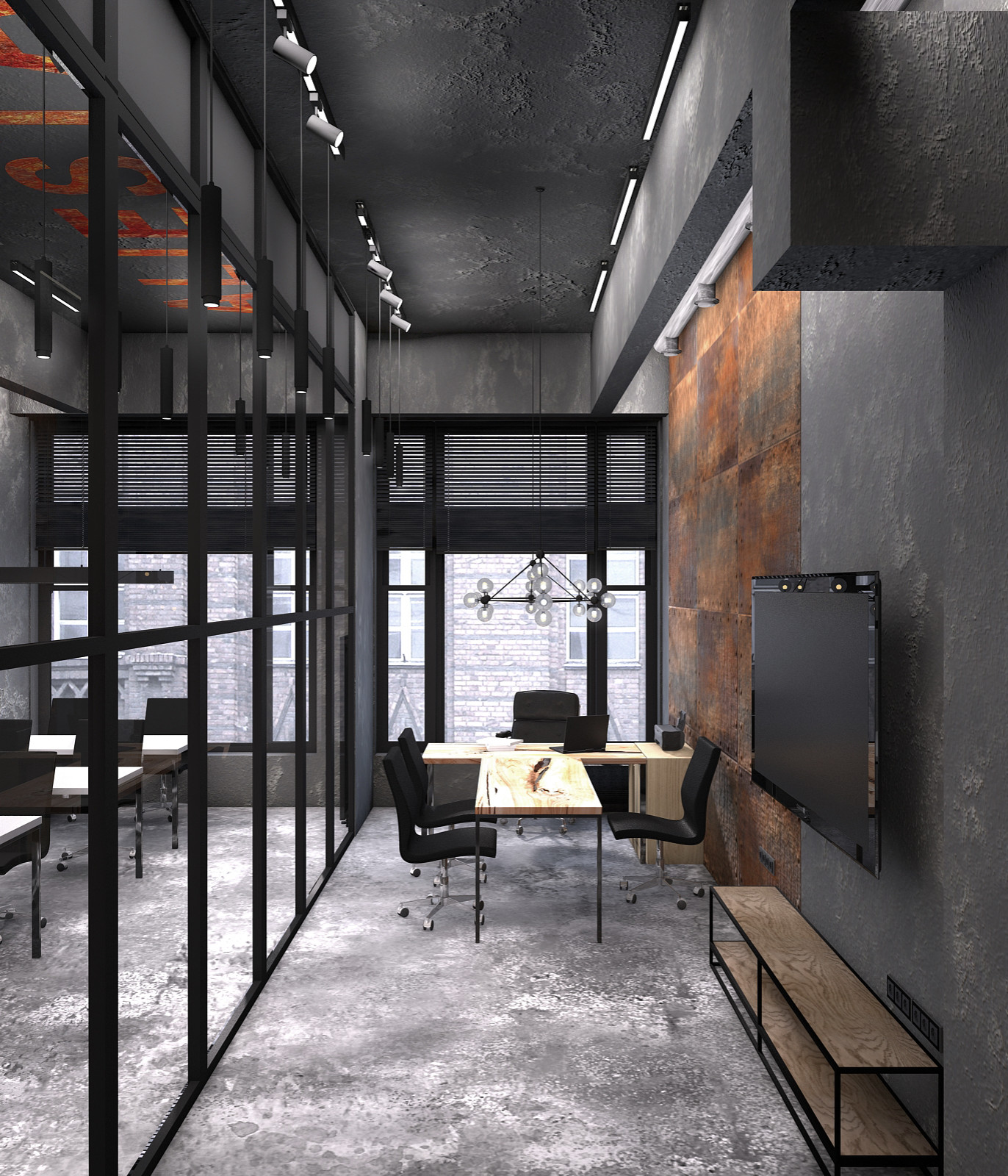Обложка проекта: Проект: Дизайн интерьера для офиса Агентства в БЦ Суперметалл