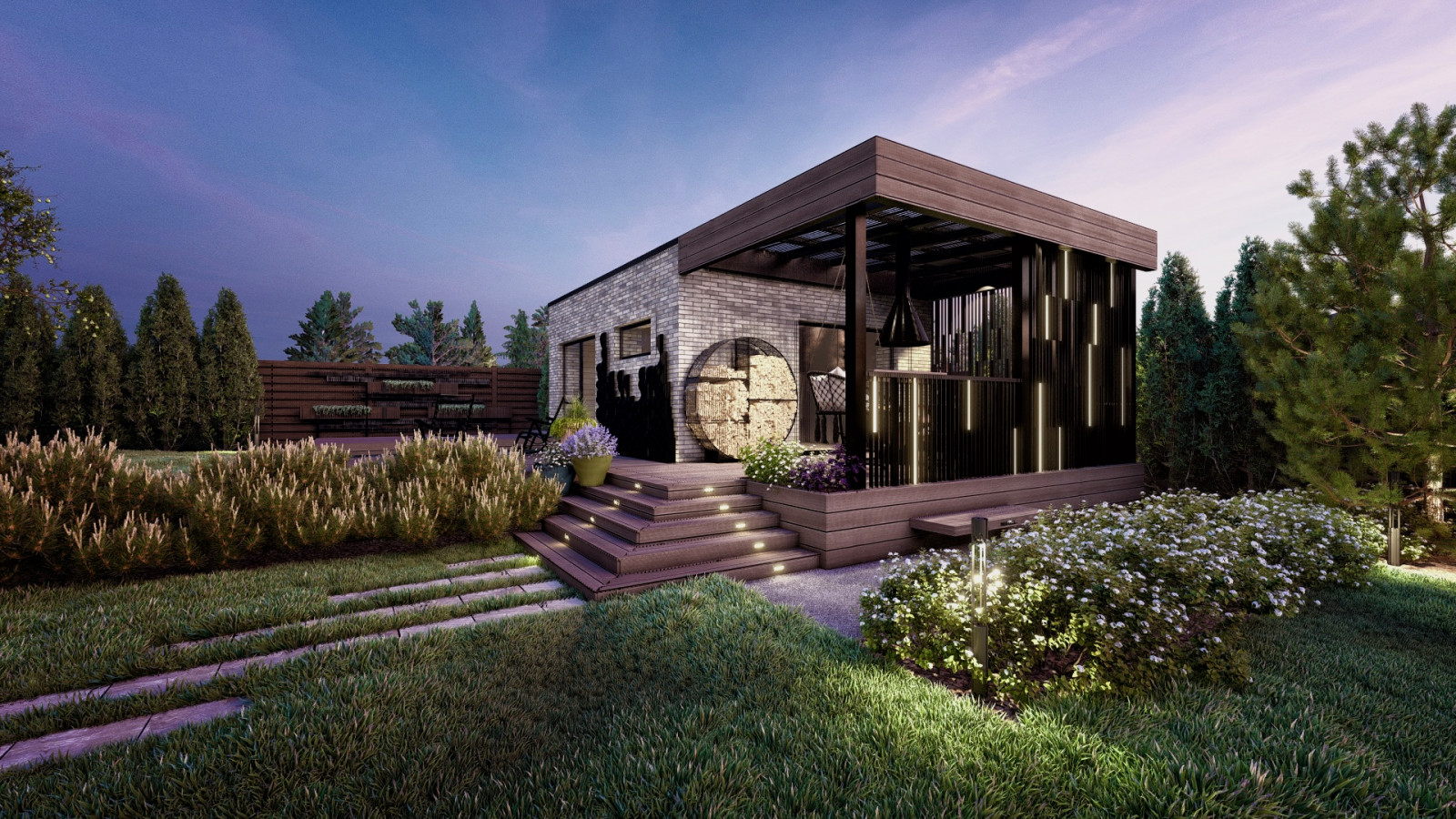 Сад "Мастер сад" в КП "Норвег"