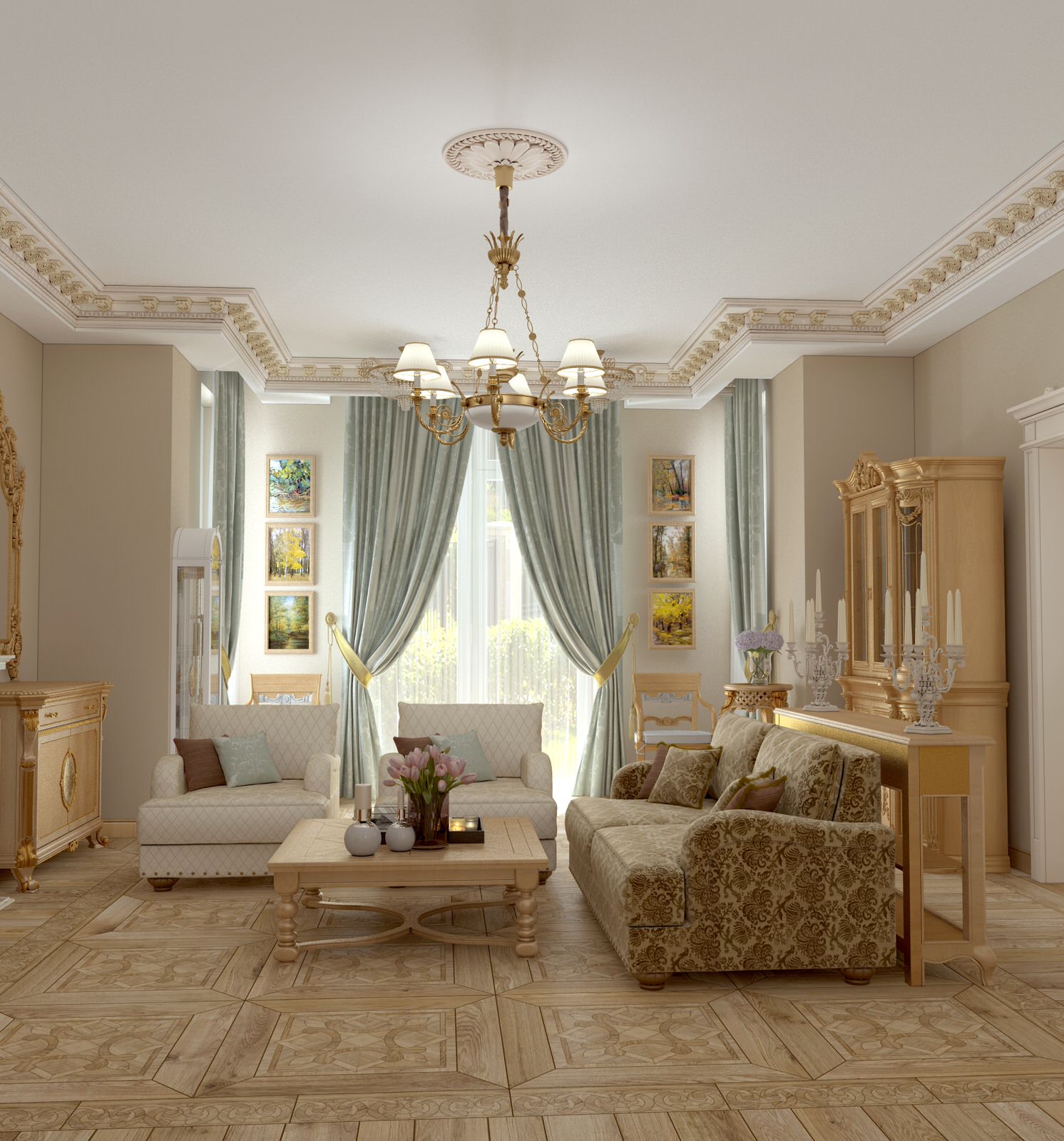 Дом в классическом