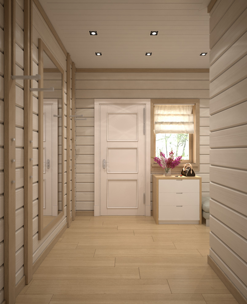 Загородный дом из клееного бруса