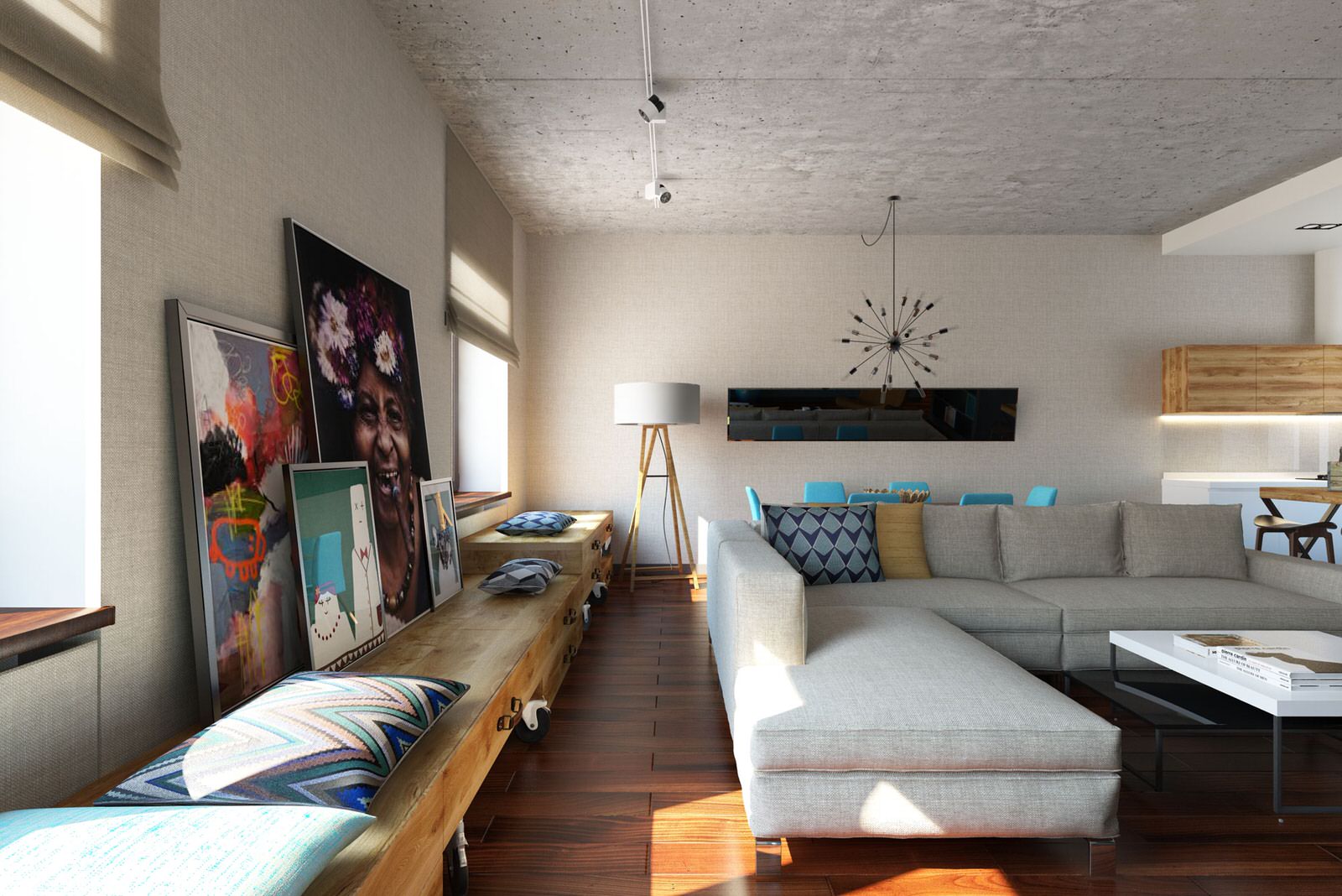 Городской лофт "100 м2"