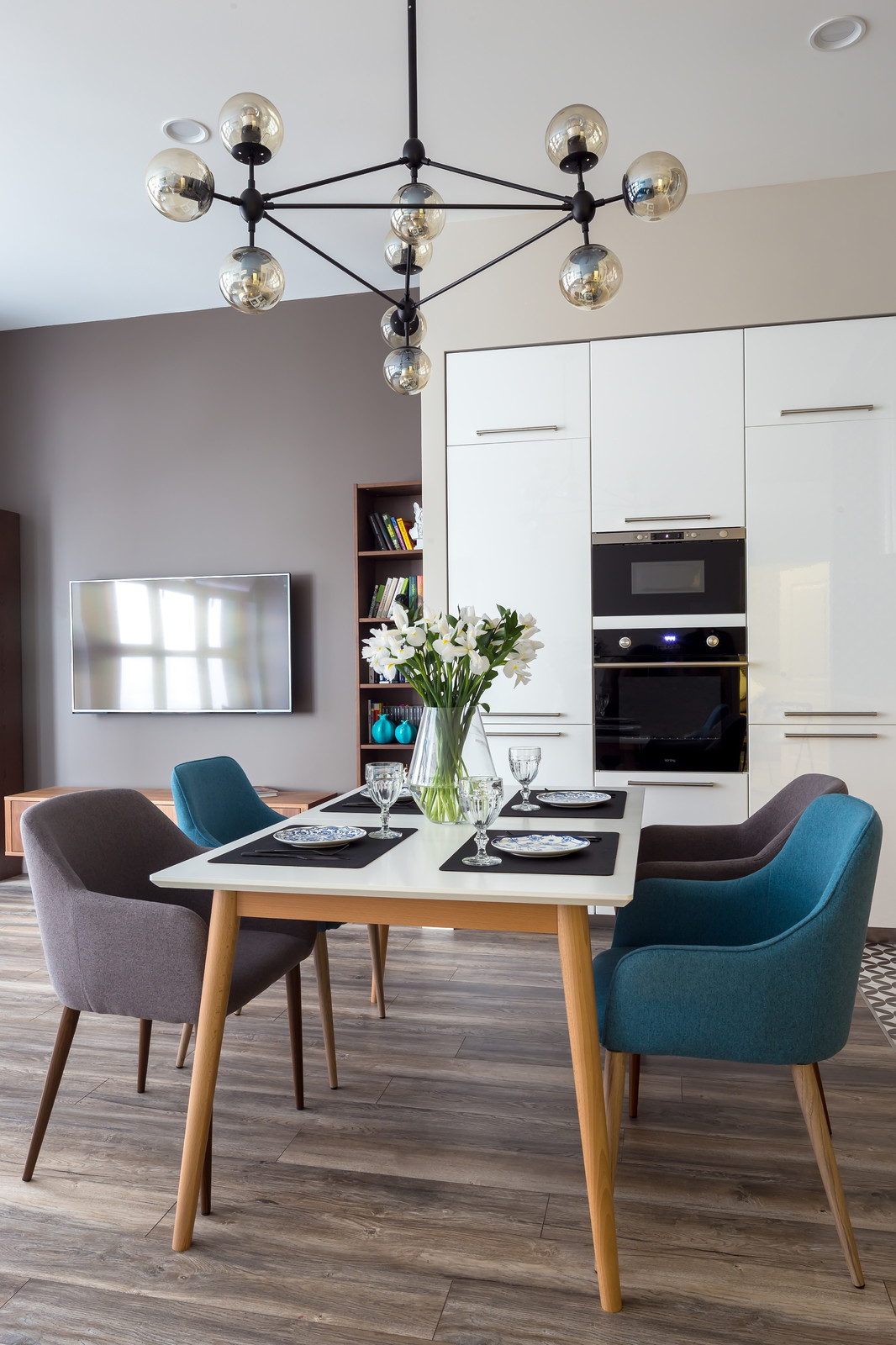 Двухкомнатная квартира в МФК "Савеловской Сити"