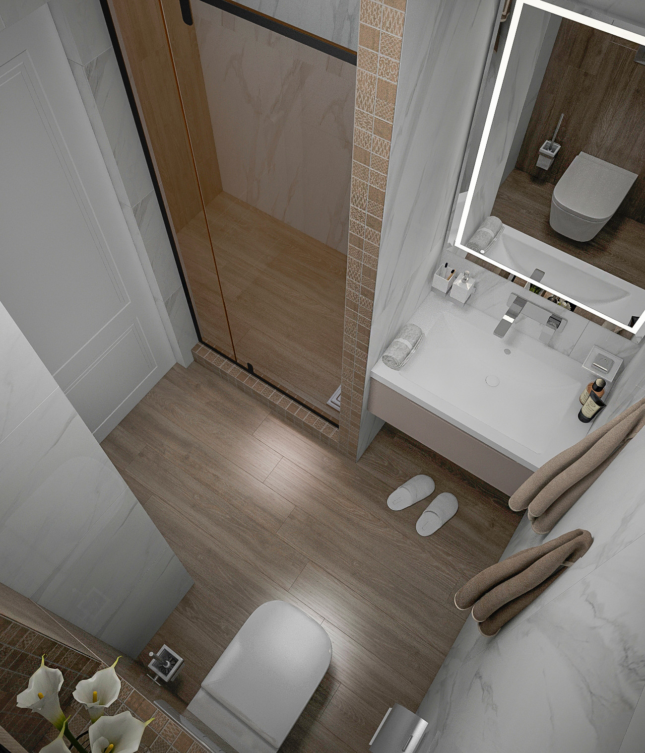 Квартира в неоклассике