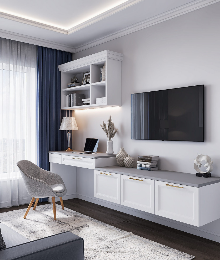 Проект интерьера частного дома, г. Ростов-на-Дону, площадью 120 кв.м.