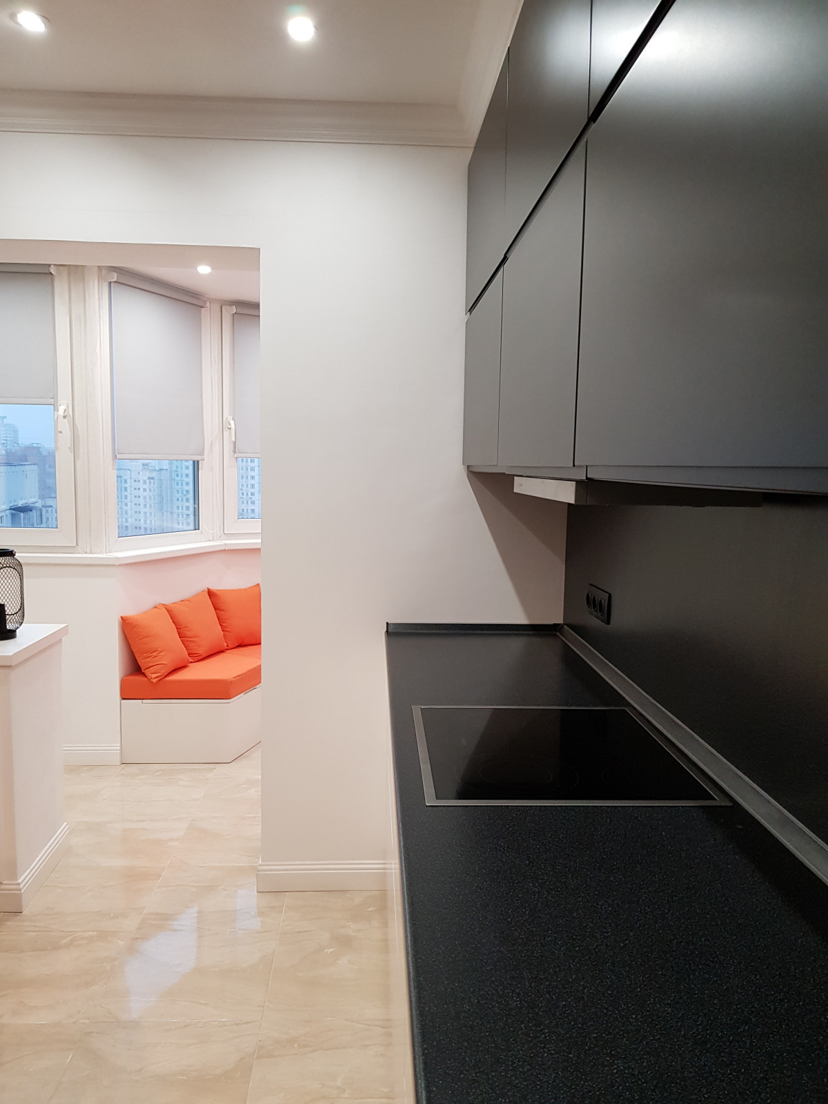 Кухня из проекта квартиры на ул. Верхние поля