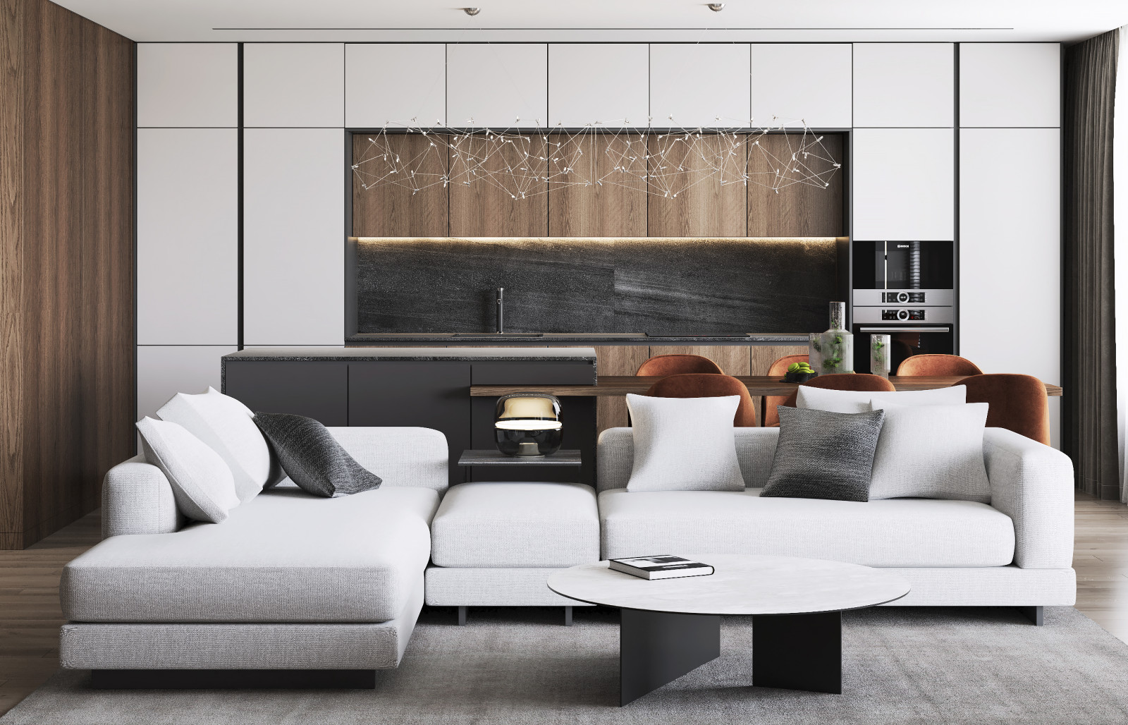 Дизайн квартиры в г. Котлас, РФ.