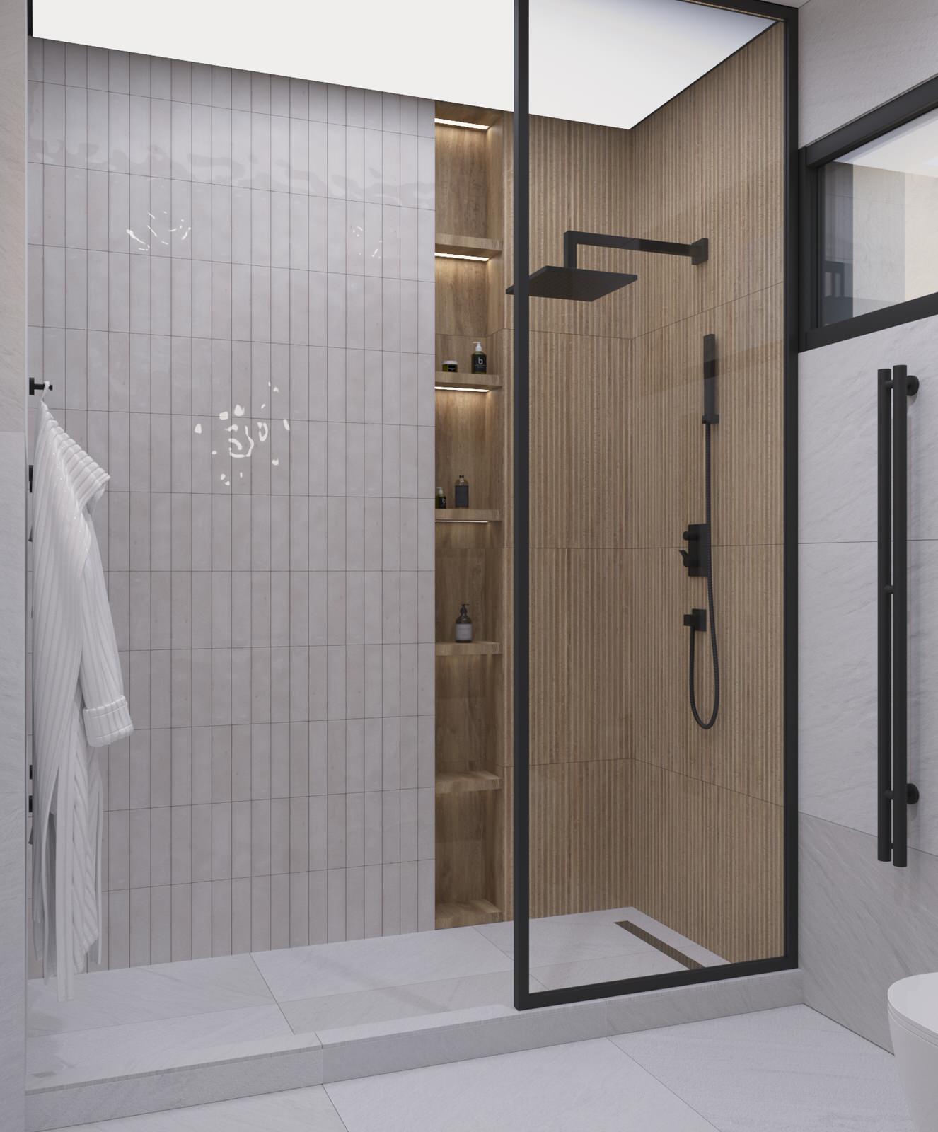 Проект загородного дома в Ленинградской области, стиль джапанди