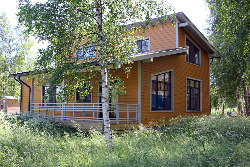 Деревянный каркасный дом