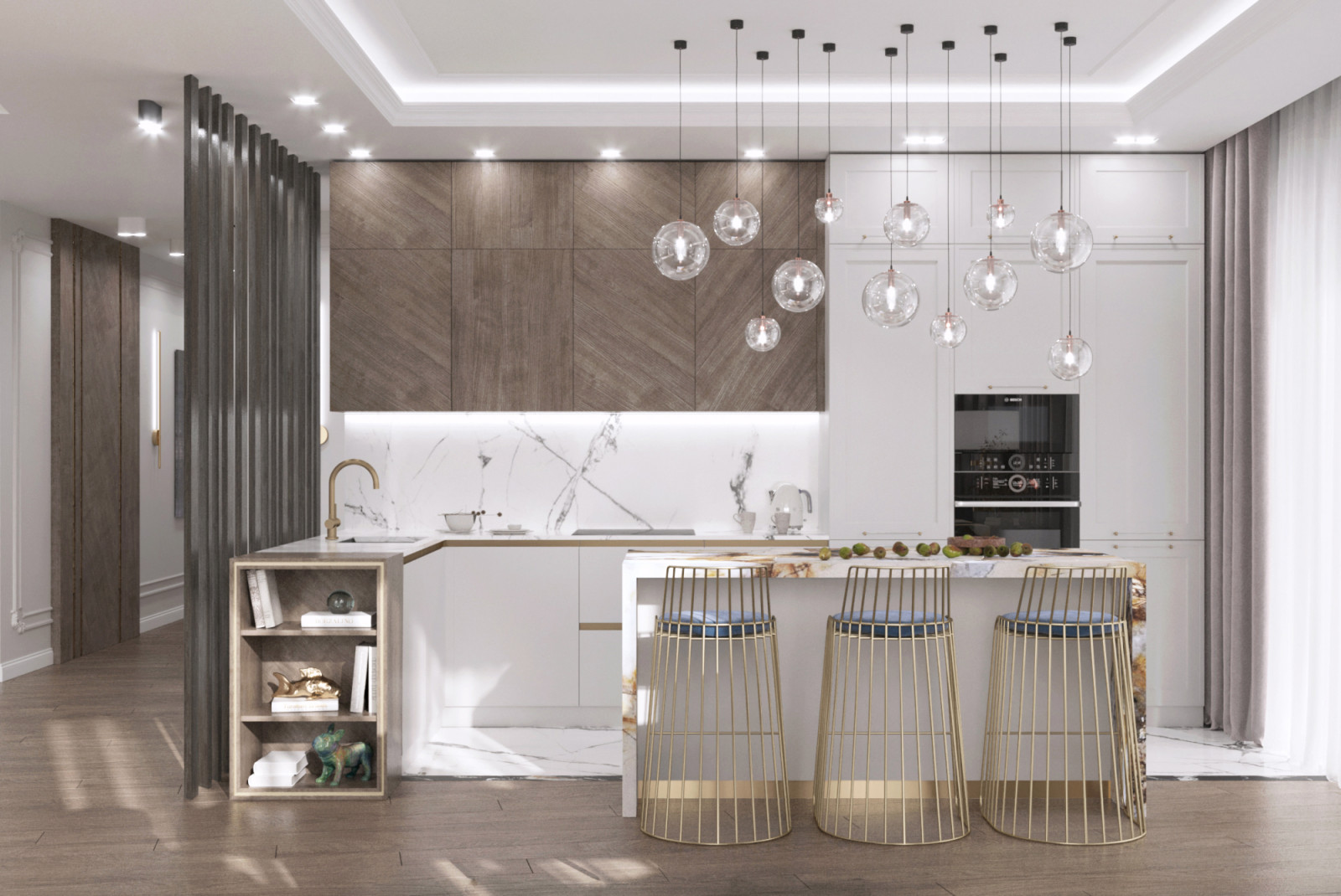 Интерьер для семьи с двумя детьми