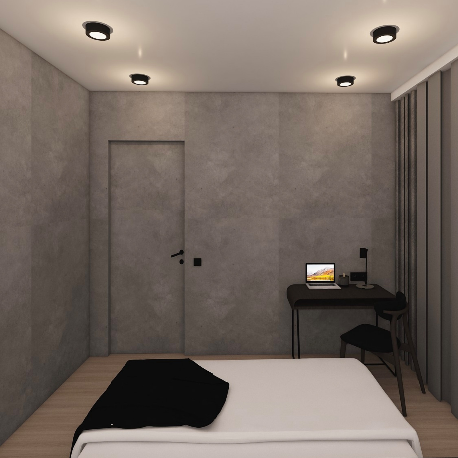 Обложка проекта: Дизайн-проект квартиры-студии 36кв.м