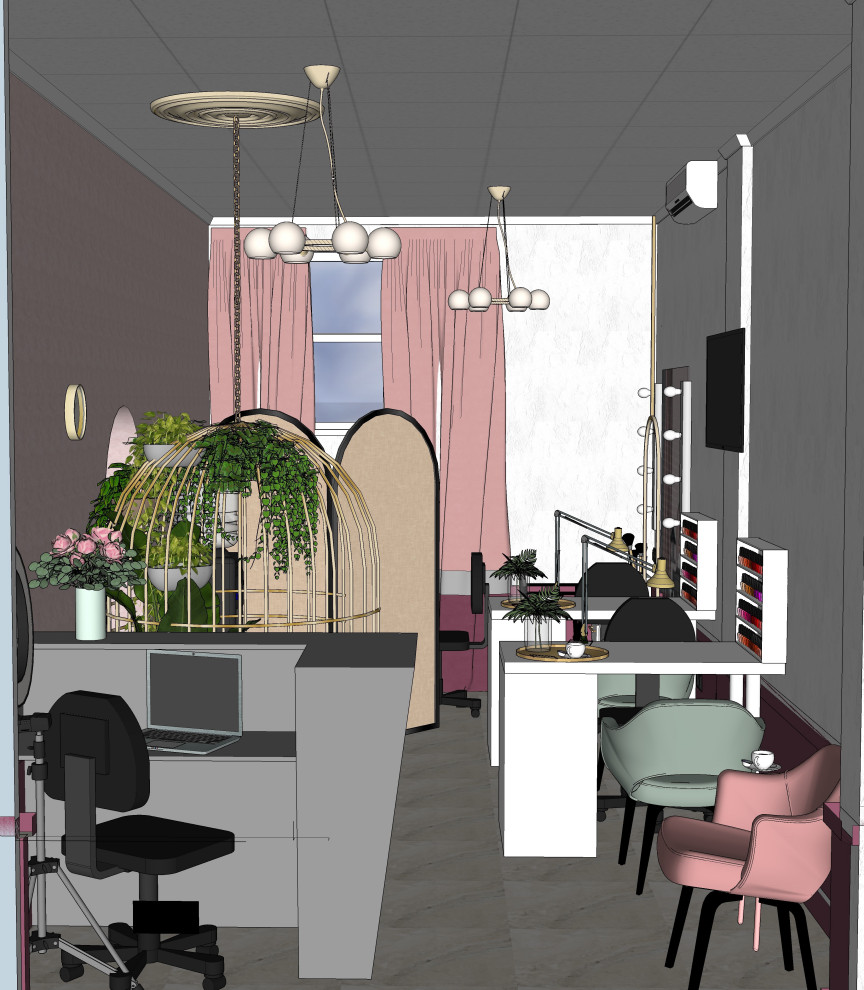 Обложка проекта: Салон красоты «Клетка»