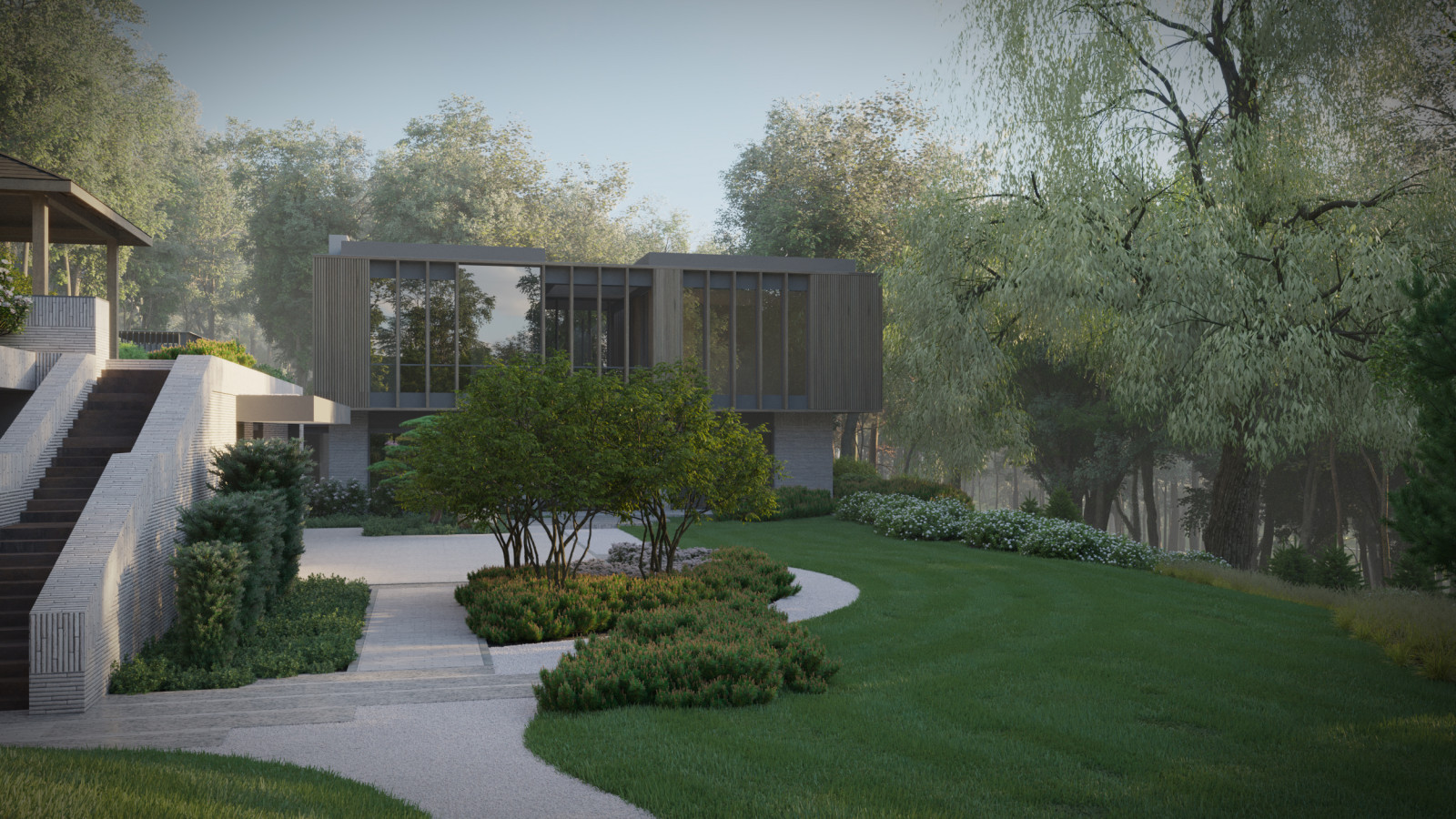 Сад на склоне. 5 Га 2020 г