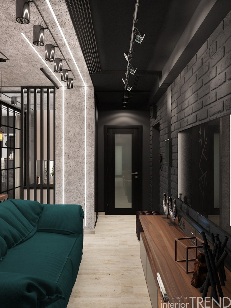 Дизайн интерьера однокомнатной квартиры студии