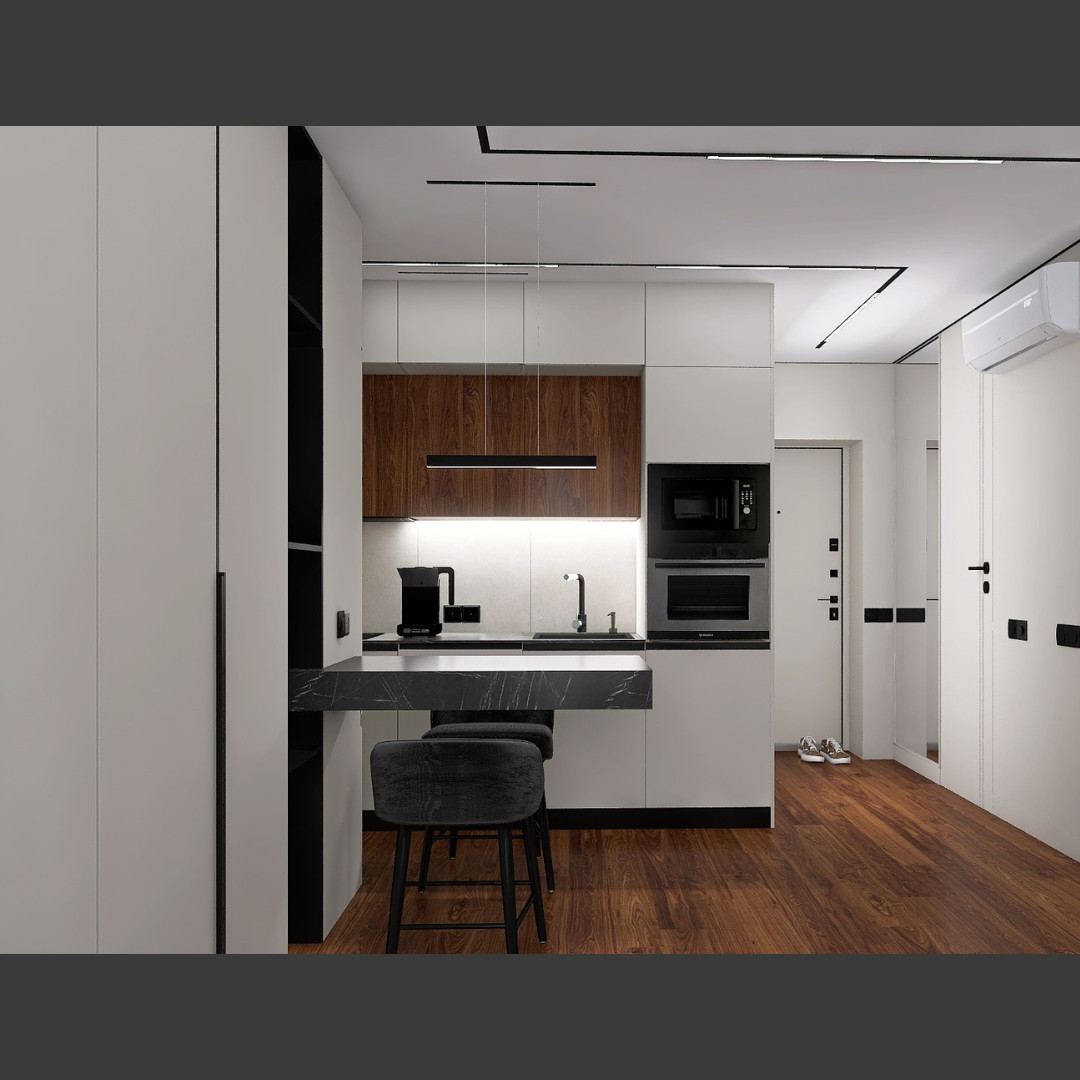 Квартира-студия 32,7 кв.м.