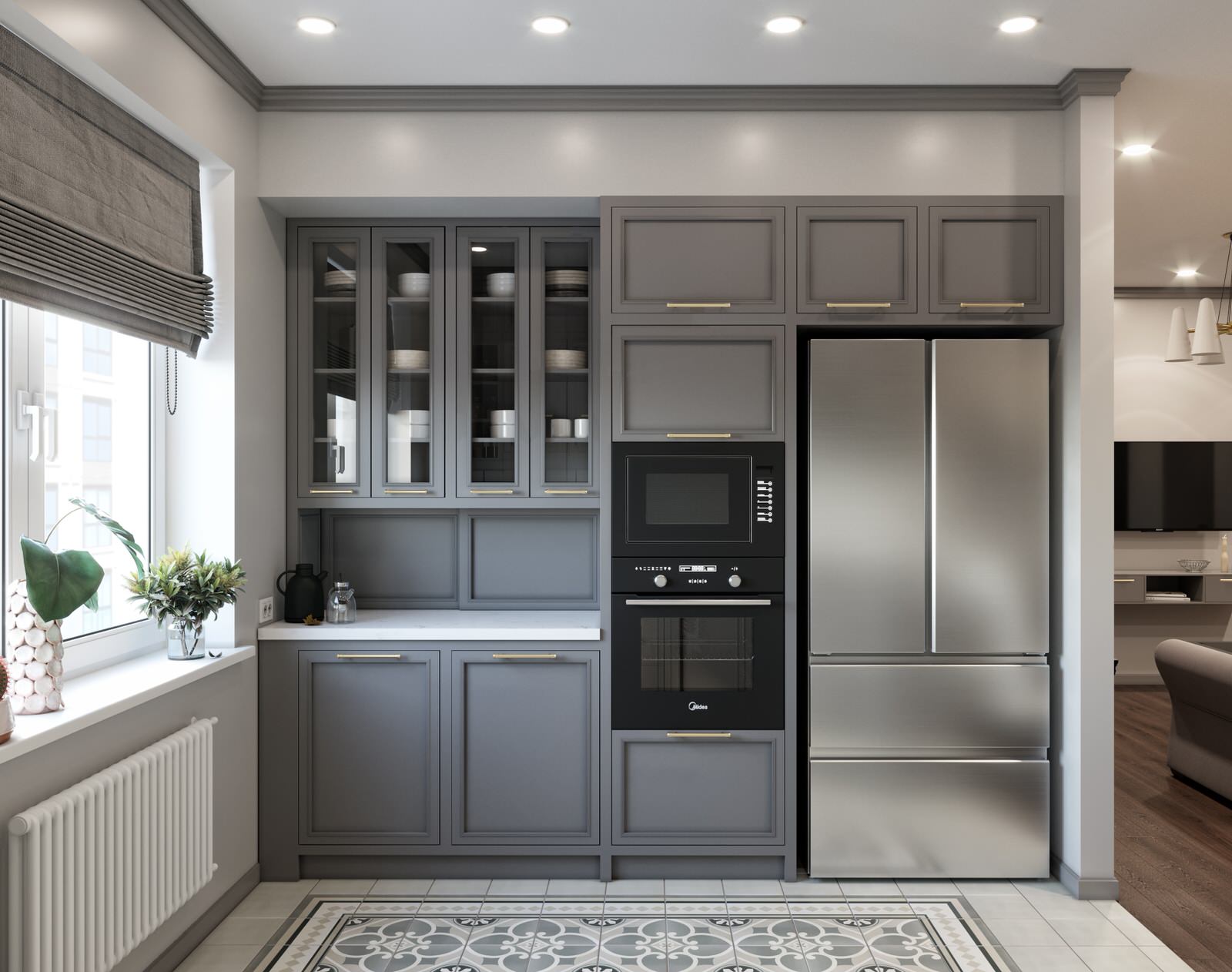 Дизайн-проект в ЖК "Богемия"