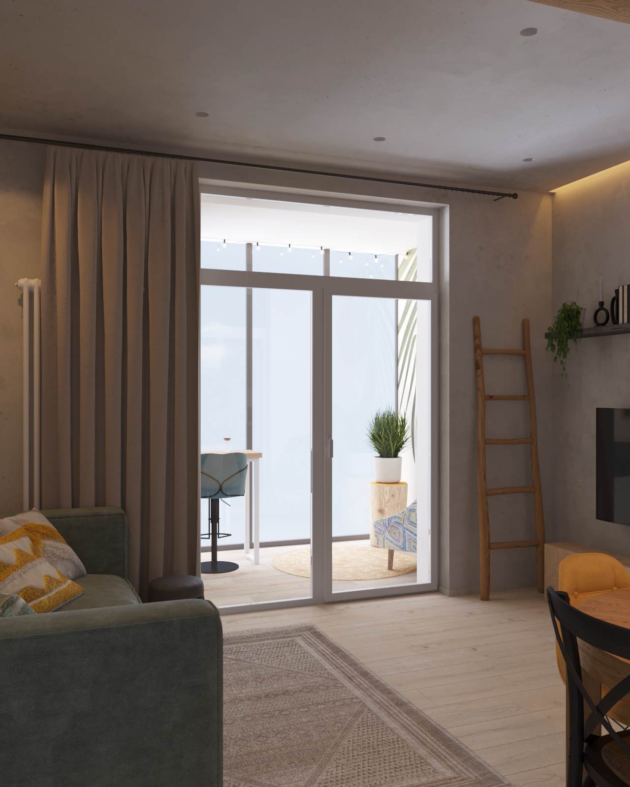 Проект в стили Бали