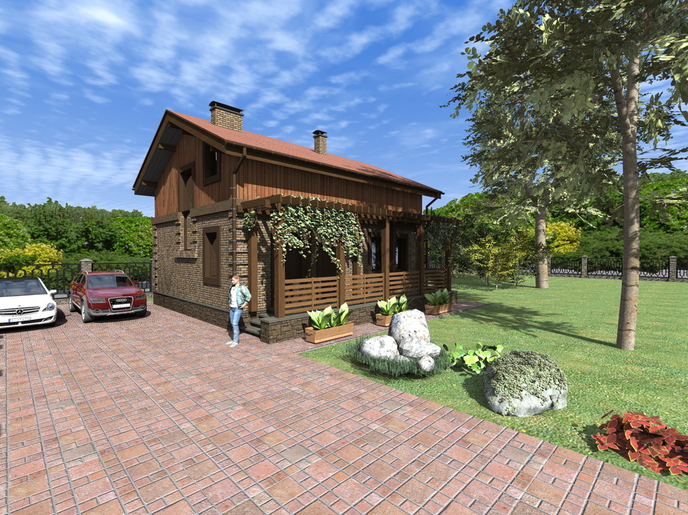 Дачный домик для пожилой пары