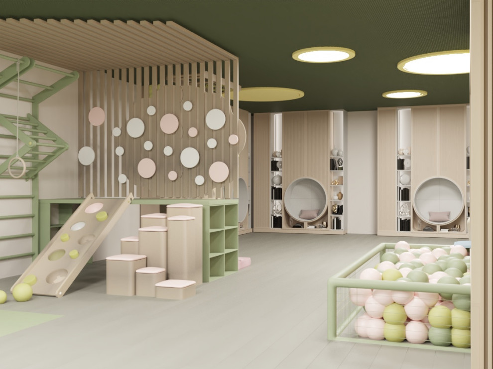 Обложка проекта: Детская игровая комната в ТЦ