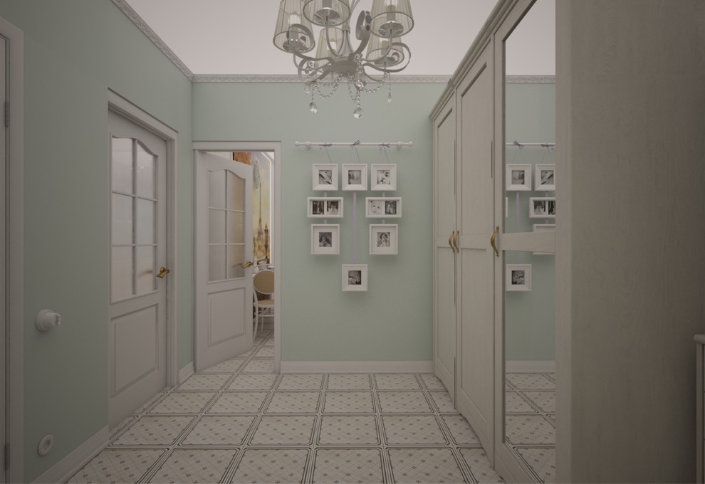 Однокомнатная квартира в стиле Городской Прованс